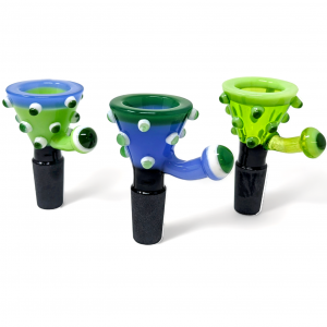 14mm Zany Peepers Eye Handle Bowl - Assorted [WSG529]